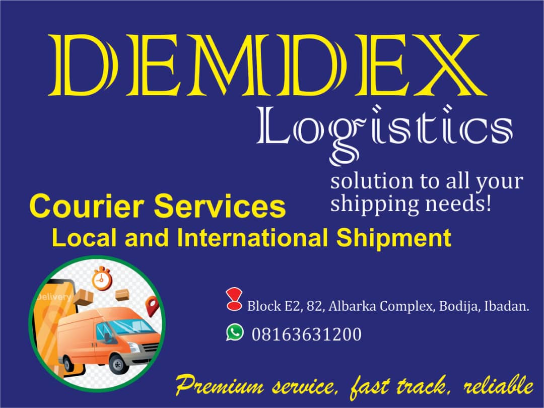 Demdex Logistics Advert